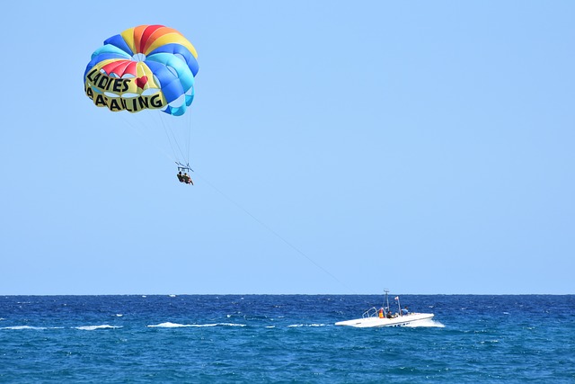 Loty spadochronem (parasailing)